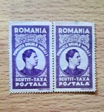 Pereche 2 Timbre Romania Regalitatea Fundatia Regele Mihai I Scutit de Taxa Postala MNH Nestampilate - RO1