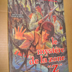 C01-Misterul Zonei Z Revista vintage gen Pif colectie copii 1970 franceza.