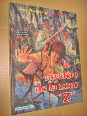 C01-Misterul Zonei Z Revista vintage gen Pif colectie copii 1970 franceza. foto