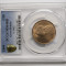 MAREA BRITANIE 1/2 PENNY 1899 MS64RB . RARA IN ACEST GRAD . SECOND TOP POP.