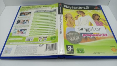 Joc PS2 Singstar - Popworld (ID 000192) foto