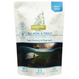 Hrana umeda, Pouch Isegrim Dog Adult Salmon &amp; Trout, 410 g