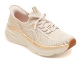 Cumpara ieftin Pantofi sport SKECHERS bej, D LUX VAPOR, din material textil