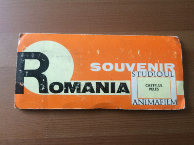 castetul peles diapozitive souvenir romania studioul animafilm diacolor RSR 1969 foto