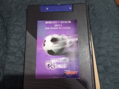program FCU Poli Timisoara - FC Arges foto