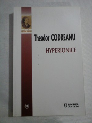 HYPERIONICE - Theodor CODREANU - Iasi Junimea, 2019 foto