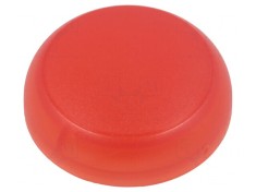 Lentilă roșie pentru lampă 22mm RMQ-Titan
