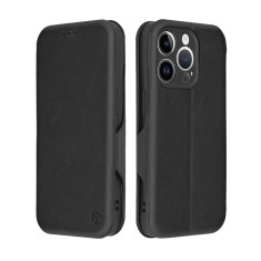 Husa 360&amp;Atilde;&amp;sbquo;&amp;Acirc;&amp;deg; iPhone 14 Pro Techsuit Safe Wallet Plus, negru foto