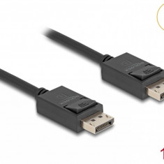 Cablu coaxial Displayport 2.1 16K60Hz/8K120Hz/4K240Hz 80Gbps T-T 1m, Delock 80491