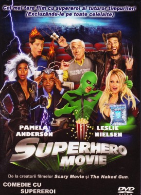 DVD Film: Comedie cu supereroi ( cu Pamela Anderson; supracoperta; sub. romana - vezi descriere ) foto