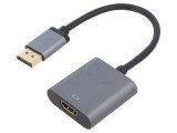 Adaptor DisplayPort la HDMI Gri 0.15m