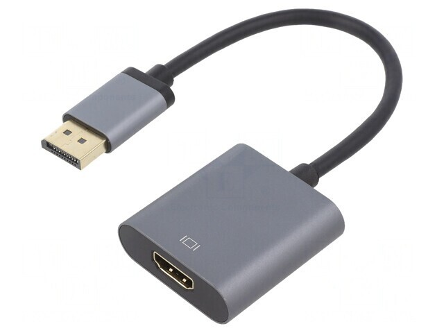 Adaptor DisplayPort la HDMI Gri 0.15m