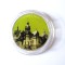 Romania 50 Bani color argint UNC editie limitata casa regala:Castelul Peles