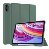 Husa Xiaomi Redmi Pad Pro Techsuit Flex Trifold Pen, verde inchis