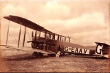 NIB101 Vickers Vimy Commercial, avion de pasageri, Anglia, număr de &icirc;nmatriculare G-EAAV, ex-K107, 1920