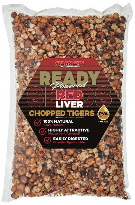 Starbaits Semințe Preparate Ciufă Tocată 1kg Red Liver