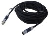 Cablu XLR 3pin 10m negru, Vention