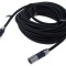 Cablu XLR 3pin 10m negru