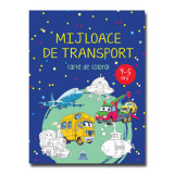 Cumpara ieftin Mijloace de transport (4-5 ani) - carte de colorat