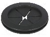 Man&amp;#351;on pentru cabluri, panou max. 1,5mm, {{Material}}, FIX&amp;FASTEN - FIX-DGB-25