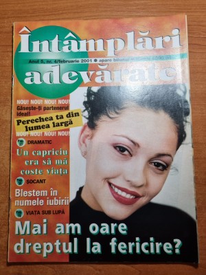 intamprari adevarate februarie 2001 foto