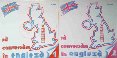 Disc vinil, LP. SA CONVERSAM IN ENGLEZA VOL.1-2-CONVERSEAZA: MICHAEL IMPEY, MARJORIE BEASLEY, ADRIAN NICOLE-220312 foto