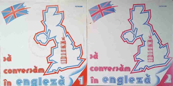 Disc vinil, LP. SA CONVERSAM IN ENGLEZA VOL.1-2-CONVERSEAZA: MICHAEL IMPEY, MARJORIE BEASLEY, ADRIAN NICOLE-220312