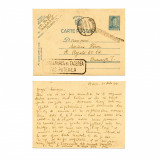 Carte poștală, cu două ștampile rare