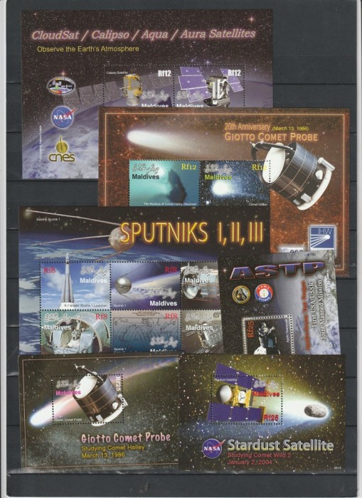 Diverse misiuni cu sateliti,Maldive.