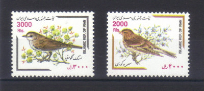 IRAN 2001, Fauna, Pasari, serie neuzată, MNH foto