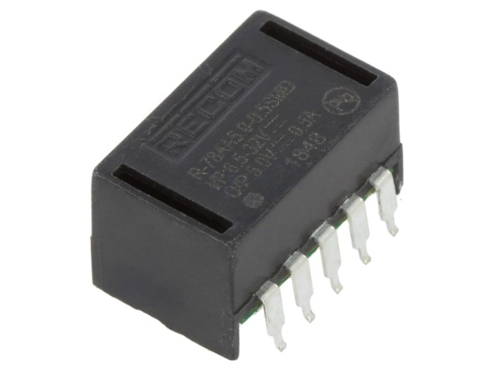 Convertor DC/DC 5V 0,5A SMD