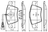 BOSCH 0 986 494 164 set placute frana,frana disc