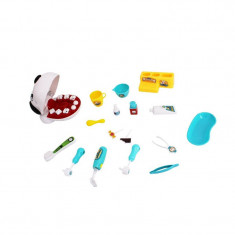 Jucarie set medic Veterinar dentist, accesorii incluse, 17 piese, pentru copii, ATU-082985