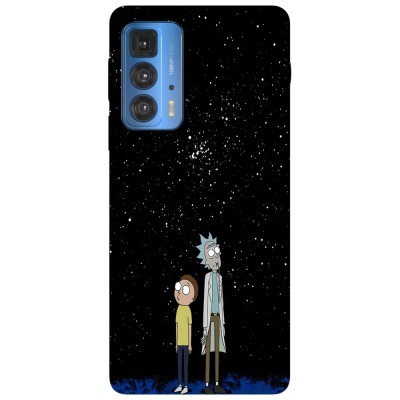 Husa compatibila cu Motorola Edge 20 Lite model New universe Rick and Morty, Silicon, TPU, Viceversa foto