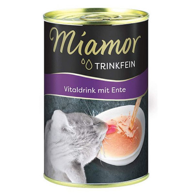 Miamor Vitaldrink pentru pisici, rață 135 ml foto