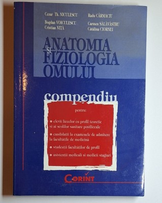 Anatomia și Fiziologia Omului &amp;ndash; Compendiu (Corint) foto