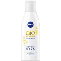 Lapte demachiant Nivea Visage Q10 Anti-rid, 200 ml
