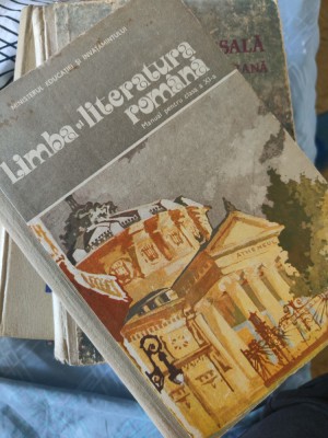 Limba și literatura rom&amp;acirc;nă, clasa A XI. A. Oltenau, M. Pavnotescu (1988) foto