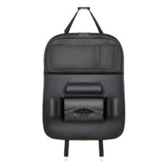 Suport auto universal pentru scaun, 50 x 64 cm, piele PU, negru