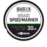 Fir Basix Spod Marker Braid 13.6kg 200m, Korda