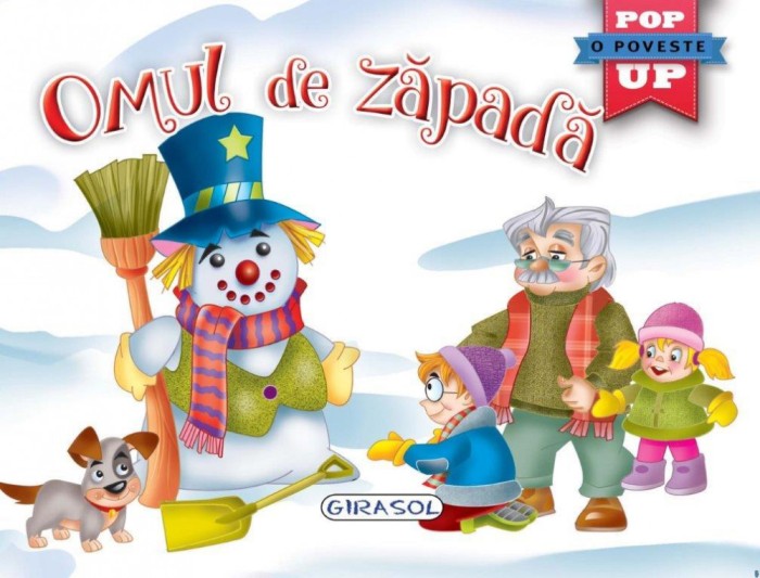 Pop-up - Omul de zapada