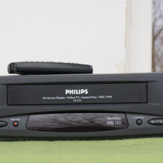 Video recorder VHS Philips model VR675 Stereo Hi-Fi