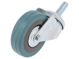 Roată de transport 75mm torsională cu ax