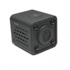 Camera Supraveghere IP Techstar® HDQ9, Super Mini, Wireless, HD, 720P, MicroSD, Detectare Miscare, Night Vision