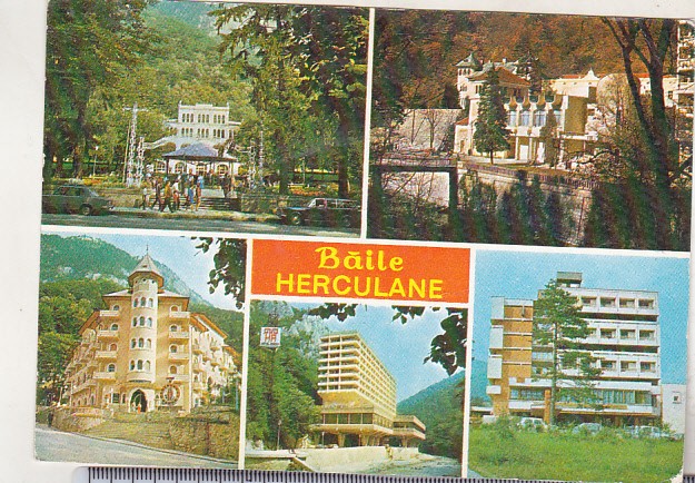 bnk cp Baile Herculane - Vedere - necirculata - marca fixa