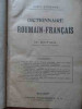 Dictionnaire Roumain-francais Iii-e Edition - Const. Saineanu ,523689, cartea romaneasca