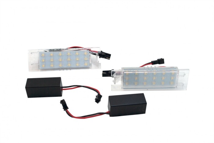 Set 2 Lampi LED placute numar Opel Zafira B, vectra C, Cascada si Insignia