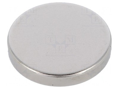 Magnet Neodim 18mm x 3mm 35N foto