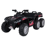 Cumpara ieftin ATV electric pentru copii 2-6 ani, Kinderauto FarmQuad 6x6, 180W, 12V 14AH, roti EVA, culoare neagra