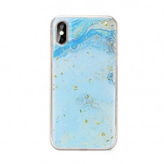 Husa Samsung Galaxy A40 - iberry Marble Glitter Jade foto